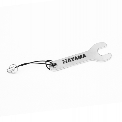 Spanner for changing transmitter clip 