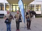 Sponsoring the winners of the Hungarian Falconry Festival