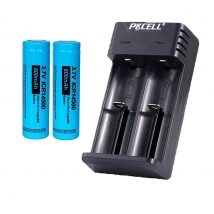 Charger + 2 Panther Plus receiver batteries